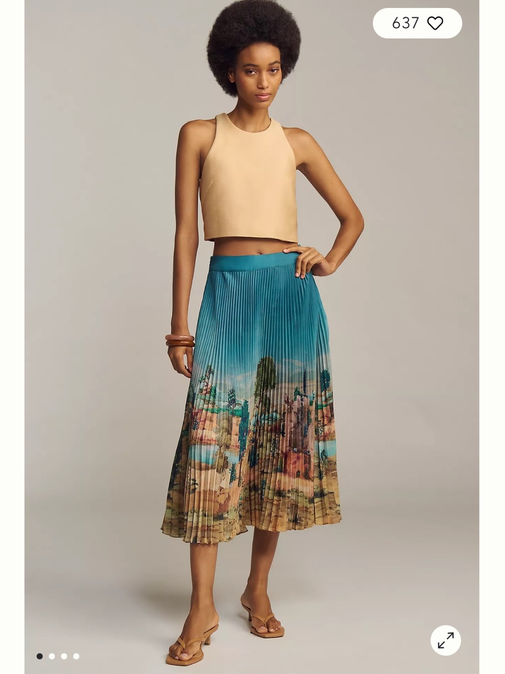 Anthro Ranna Gill Tuscany Skirt